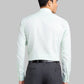 Raymond Men Blue Solid Slim Fit Cotton Shirt
