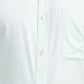 Raymond Men Blue Solid Slim Fit Cotton Shirt