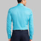 Raymond Men Yellow Structure Slim Fit Cotton Shirts