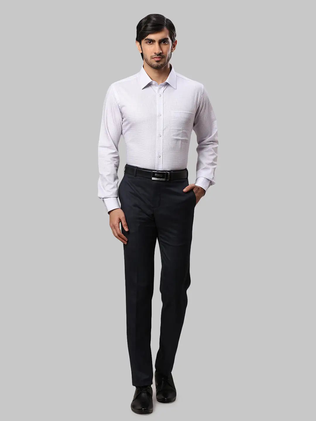 Men Slim Fit Fawn Shirt