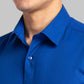 Raymond Men Green Checks Slim Fit Cotton Shirt