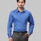 Men Slim Fit Blue Shirt