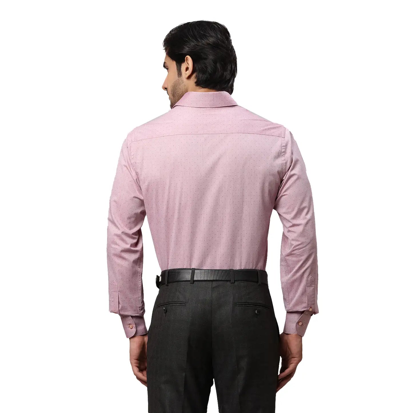 Men Slim Fit Grey Shirt