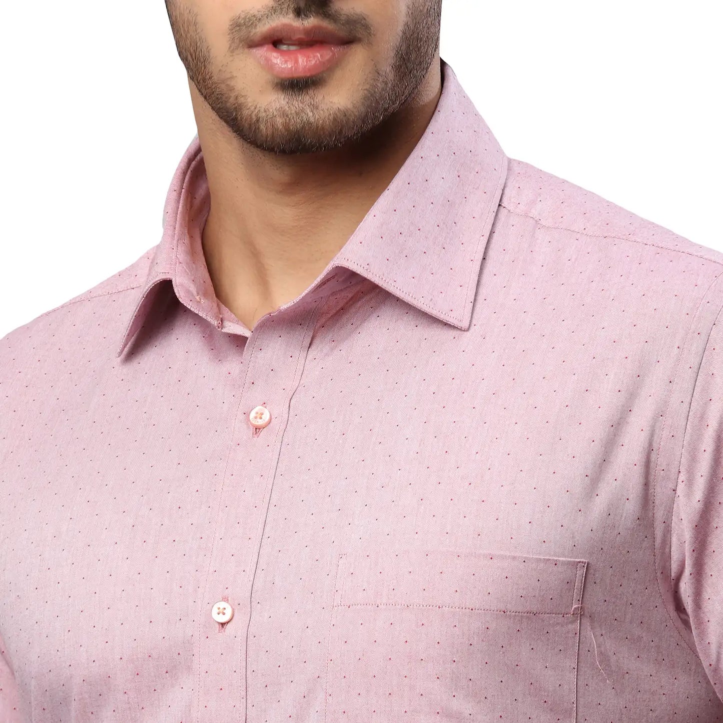 Men Slim Fit Grey Shirt