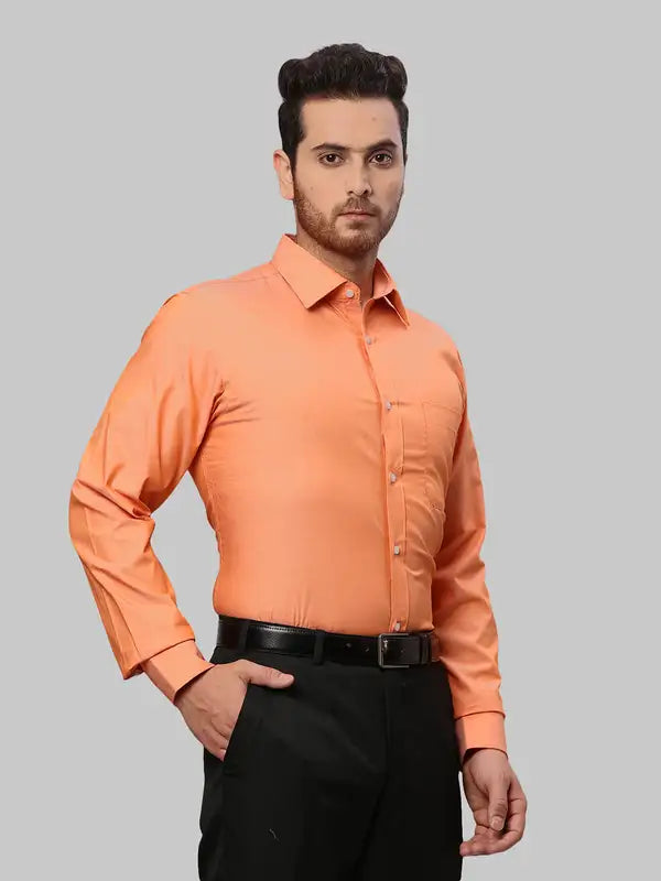 Men Slim Fit Green Shirt