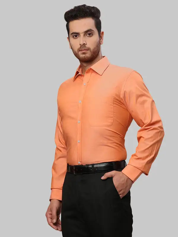 Men Slim Fit Green Shirt