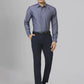 Men Slim Fit Violet Shirt