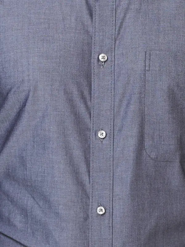 Men Slim Fit Violet Shirt