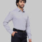 Men Slim Fit Blue Shirt