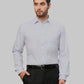 Men Slim Fit Grey Shirt