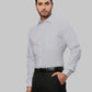 Men Slim Fit Grey Shirt