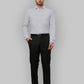 Men Slim Fit Grey Shirt