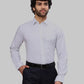 Men Slim Fit Blue Shirt