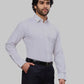 Men Slim Fit Blue Shirt