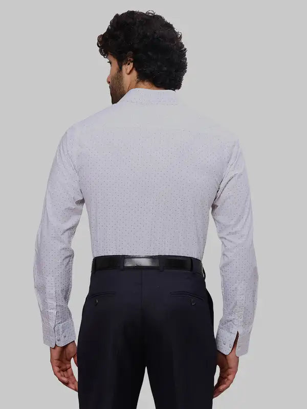 Men Slim Fit Blue Shirt