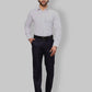 Raymond Men Green Slim Fit Printed Cotton Full Sleeves Semi Cut Away Collar Shirt