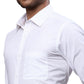 Men Slim Fit Light Grey Shirt
