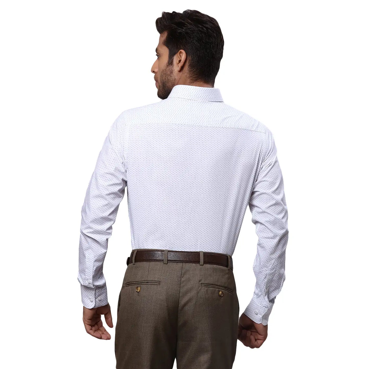 Men Slim Fit Light Blue Shirt