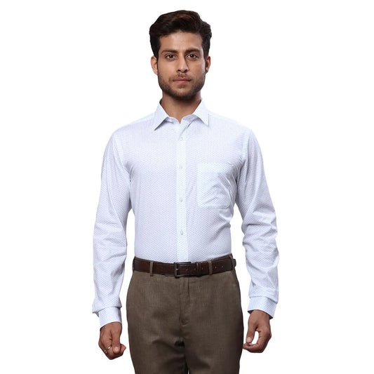 Men Slim Fit Light Violet Shirt