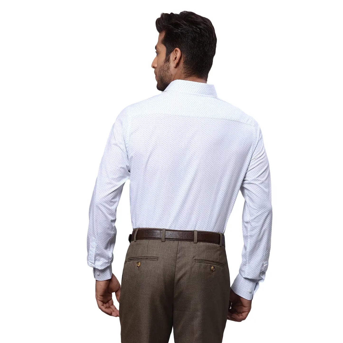 Men Slim Fit Light Violet Shirt