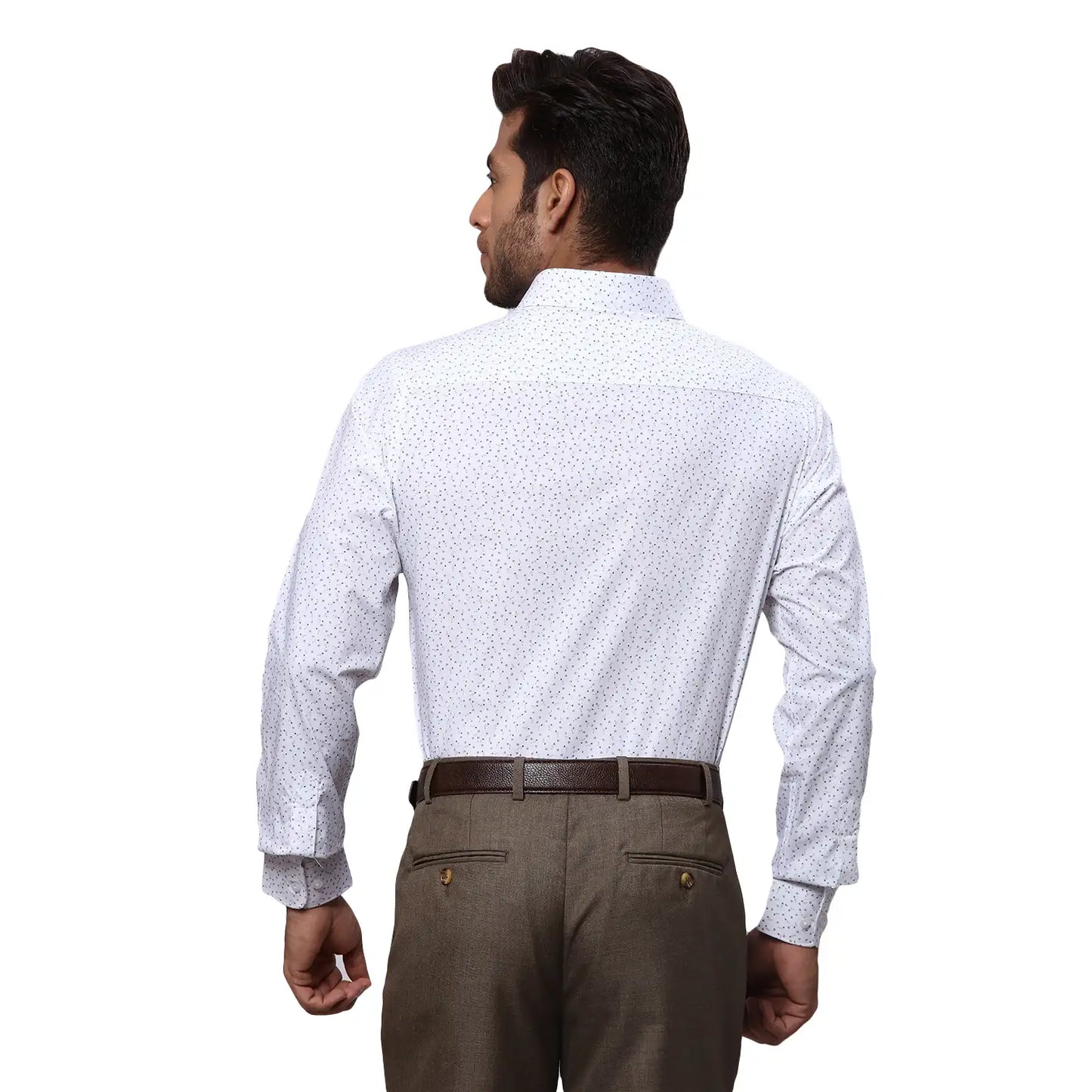 Men Slim Fit Light Blue Shirt