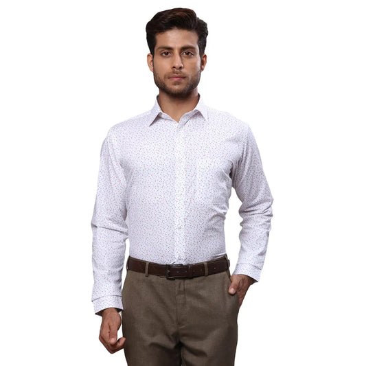 Men Slim Fit Light Violet Shirt