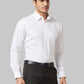 Raymond Men Grey Slim Fit Checkered Polyester Rayon - - Trouser