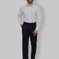 Men Blue Slim Fit Solid Cotton Blend   Shirts