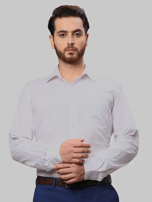 Men Slim Fit Blue Shirt
