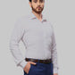 Men Slim Fit Blue Shirt