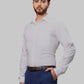 Men Slim Fit Blue Shirt