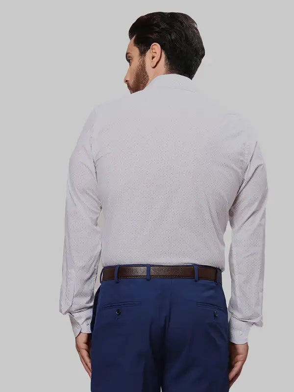 Men Slim Fit Blue Shirt