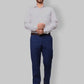 Men Slim Fit Blue Shirt