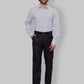Raymond Men Grey Dobby Slim Fit Cotton Shirts