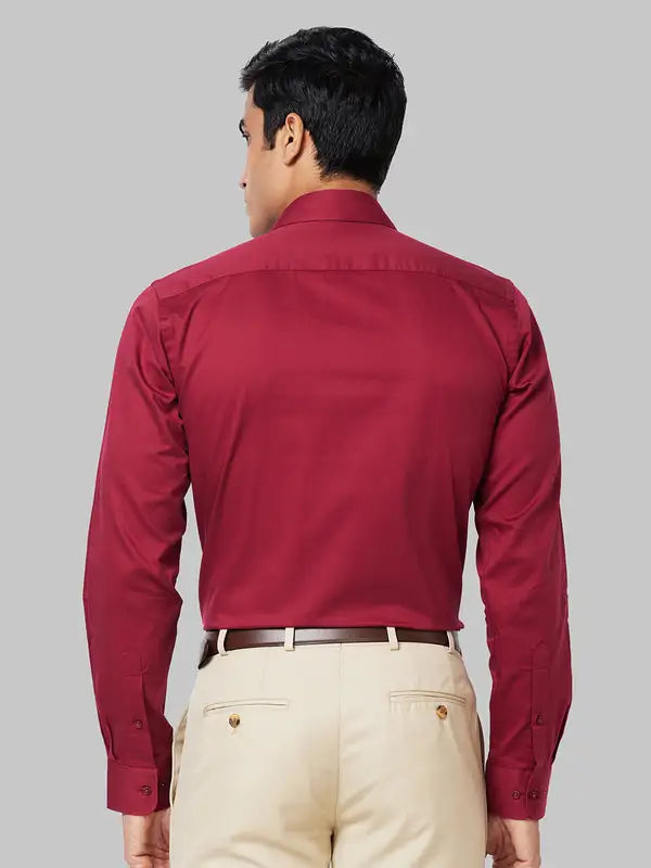 Men Slim Fit Blue Shirt
