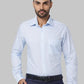 Men Slim Fit Blue Shirt