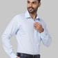 Men Slim Fit Blue Shirt