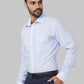 Men Slim Fit Blue Shirt