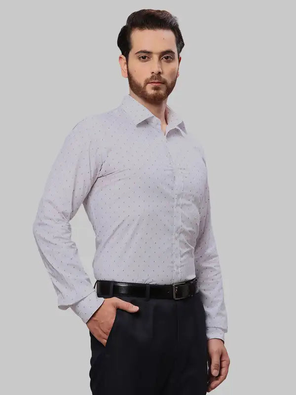 Men Slim Fit Yellow Shirt