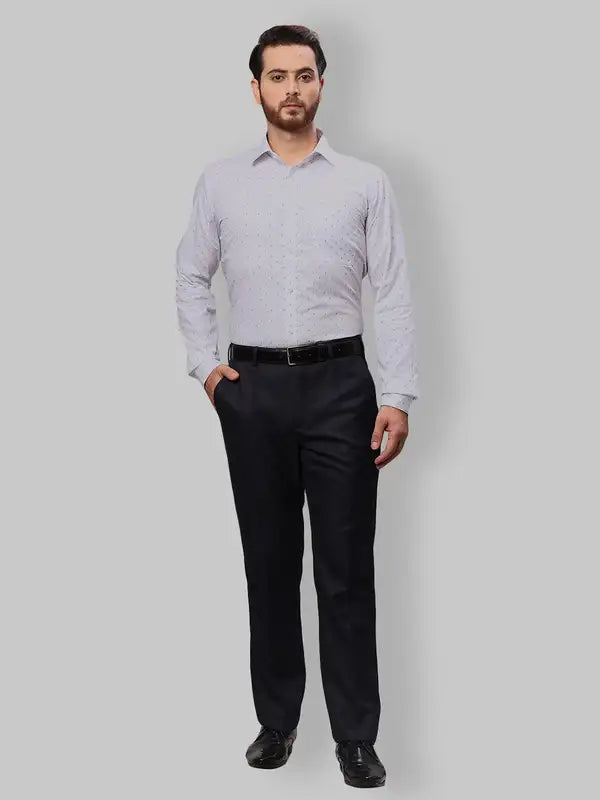 Men Slim Fit Yellow Shirt