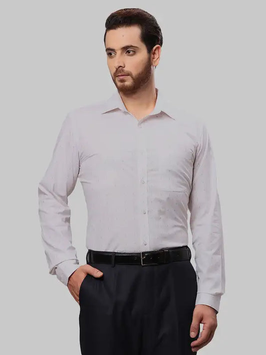 Men Slim Fit Orange Shirt