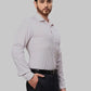 Men Slim Fit Orange Shirt