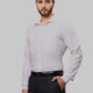 Men Slim Fit Orange Shirt