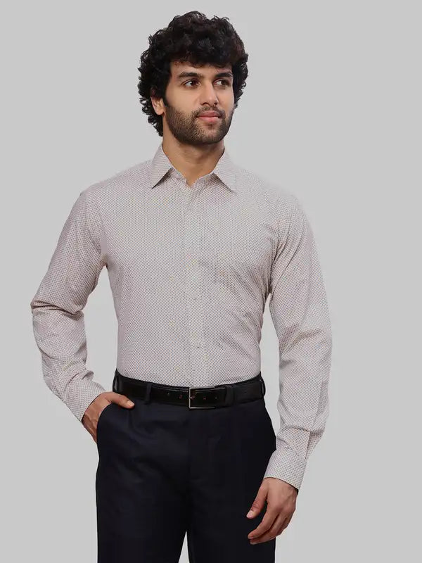 Men Slim Fit Green Shirt