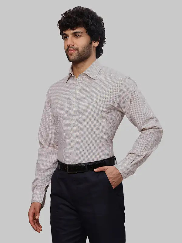 Men Slim Fit Green Shirt