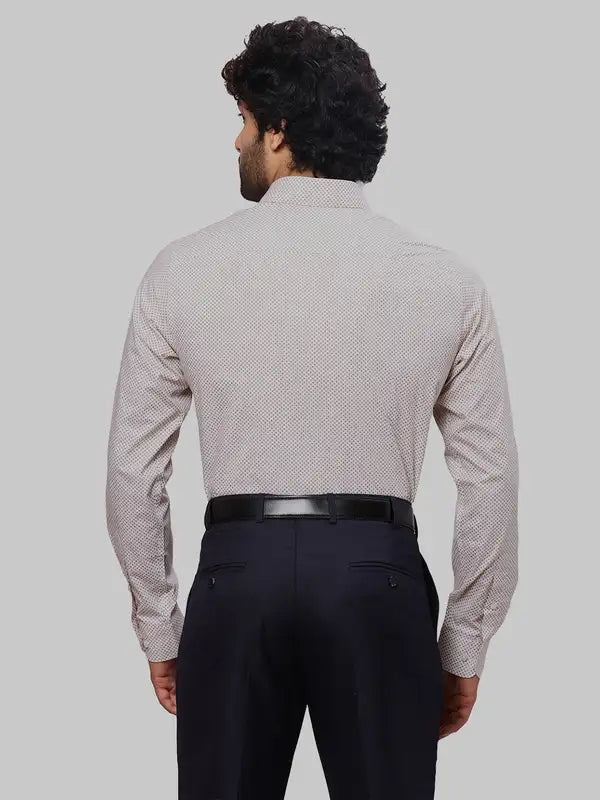 Men Slim Fit Green Shirt