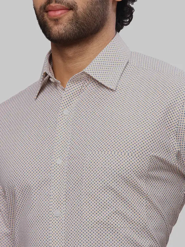 Men Slim Fit Green Shirt