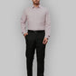 Men Slim Fit Orange Shirt