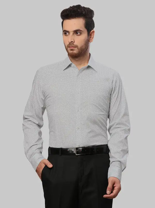 Men Slim Fit Blue Shirt