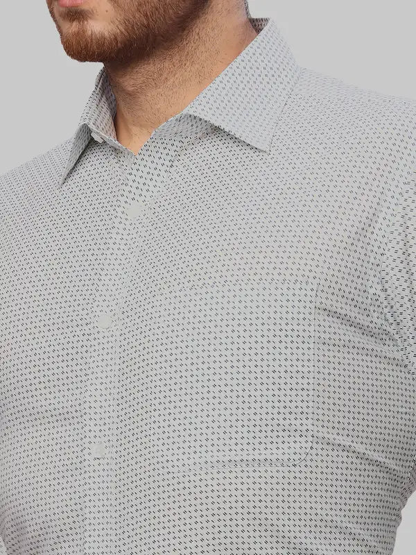 Men Slim Fit Blue Shirt